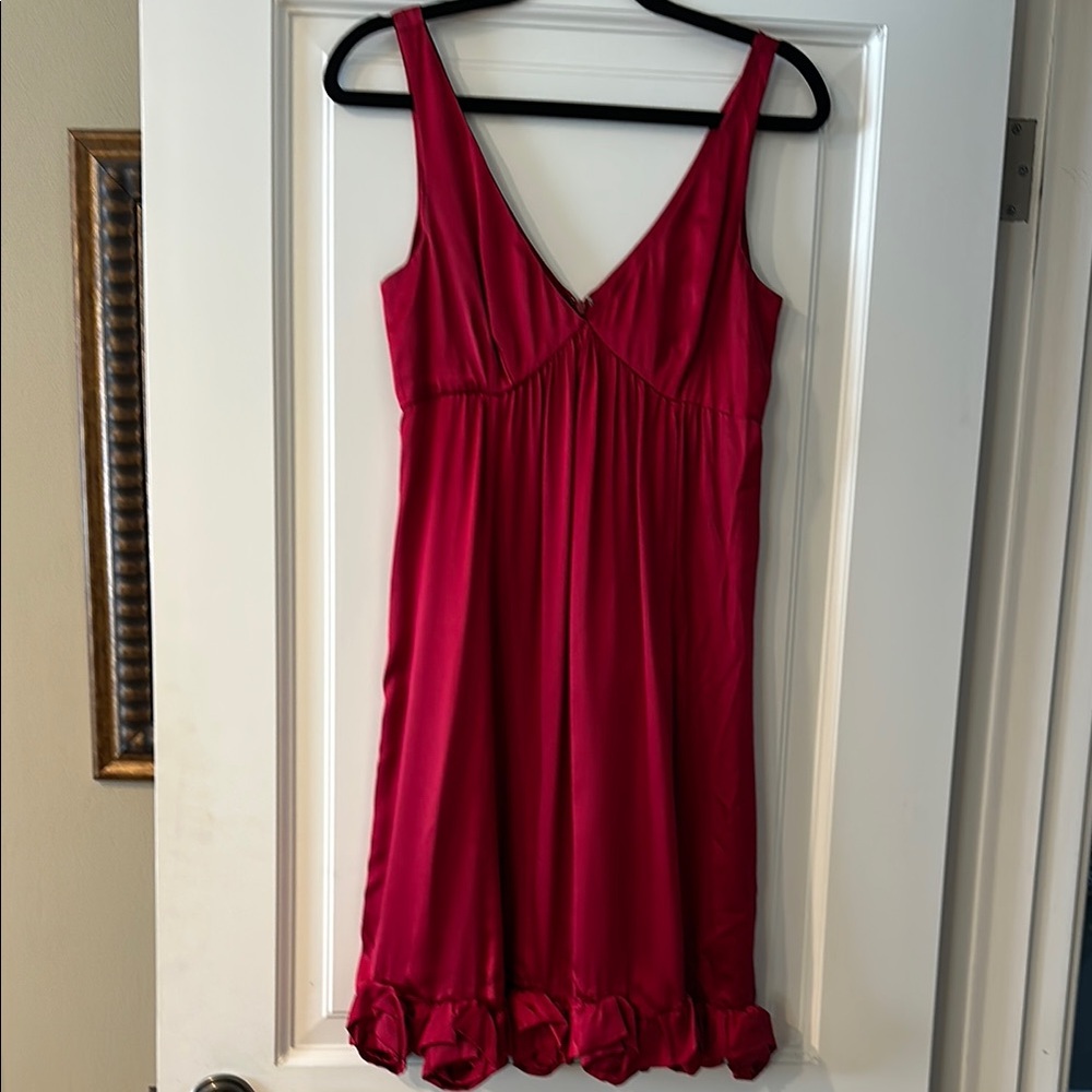 Rebecca Taylor Red Mini Dress
